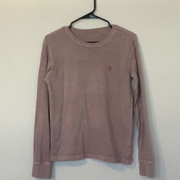 American Eagle Soft Pink Crewneck - Picture 1 of 2